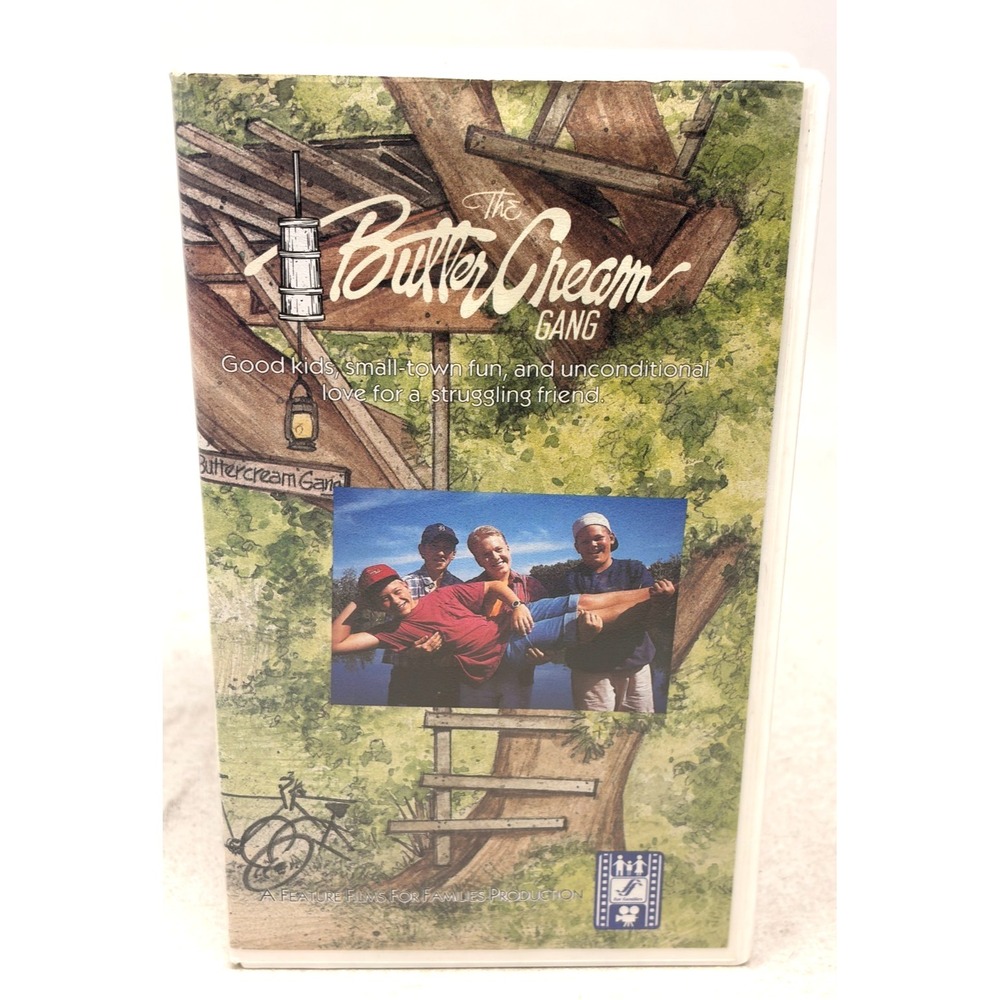 The ButterCream Gang VHS 1992 Feature Films for Families Family Drama Movie NTSC